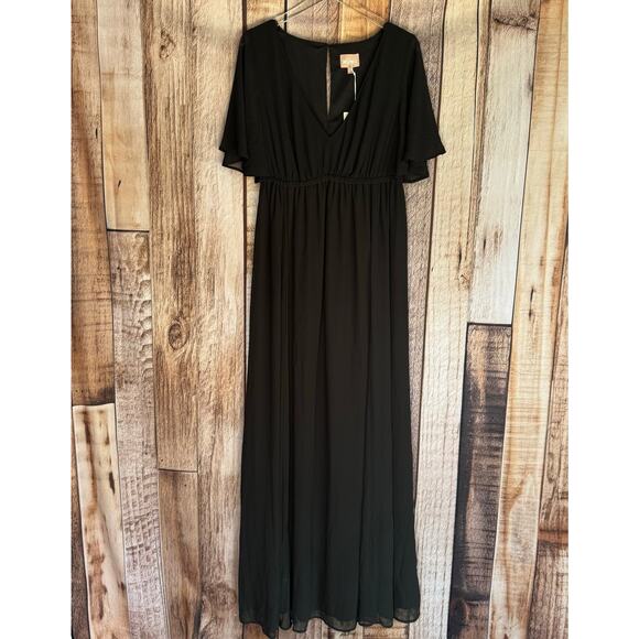Show Me Your MuMu Dresses & Skirts - Show Me Your Mumu Black Maxi Dress 1X Formal Cocktail Bridesmaid Wedding NWT